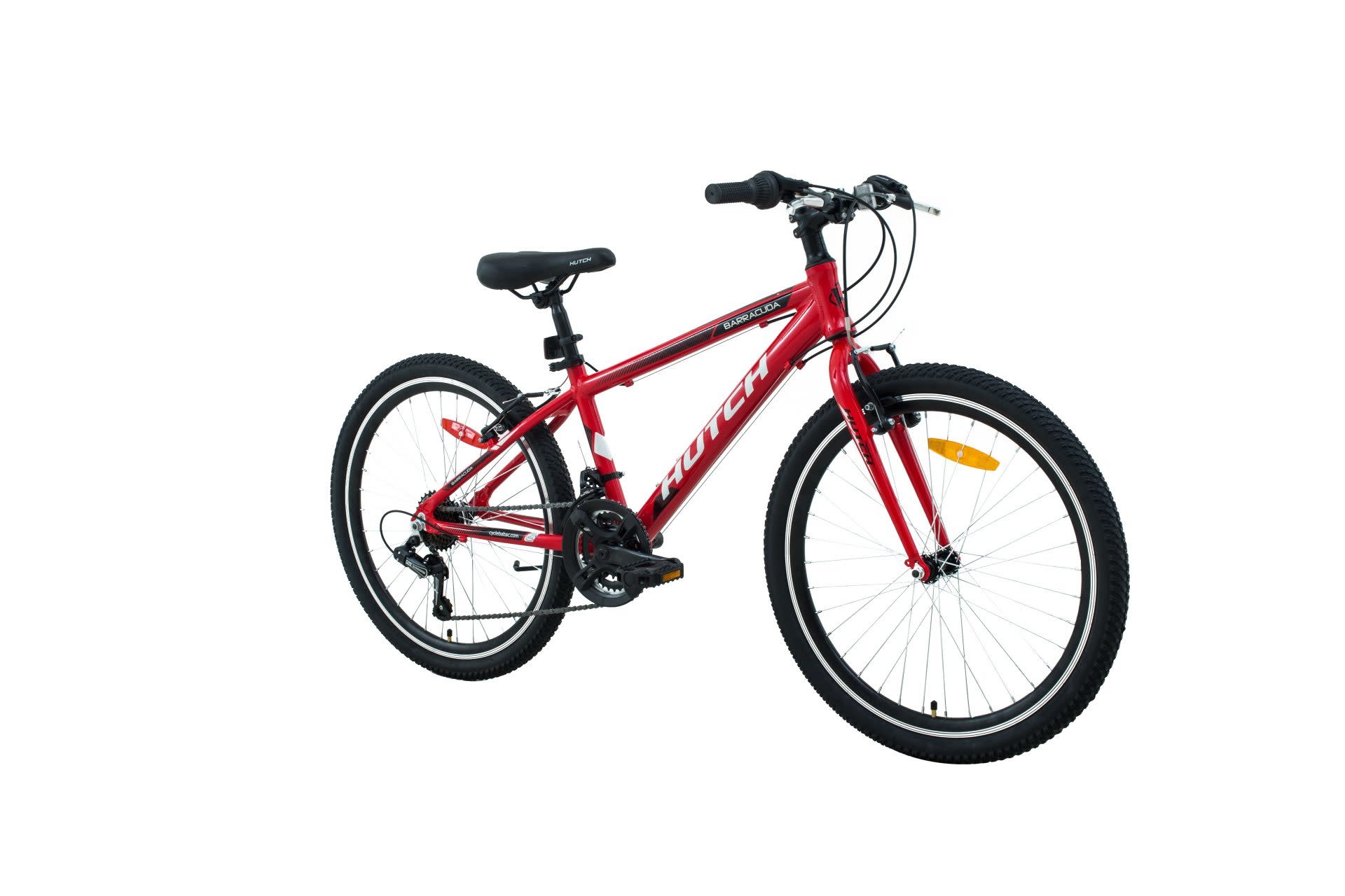 Genesis Cycle Genesis Hutch Barracuda 1.0 24in mtb 21sp red Total Cyclery And Sports