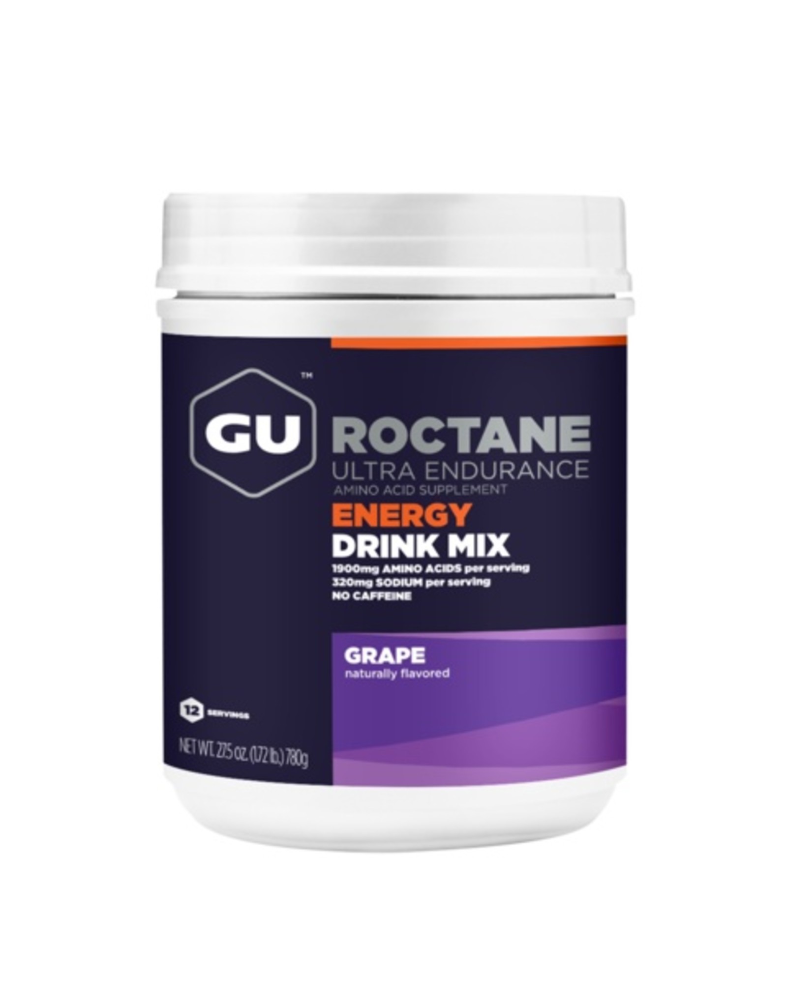 GU Energy Labs GU, Roctane Energy Drink Mix, Grape (caffeine free), 780g
