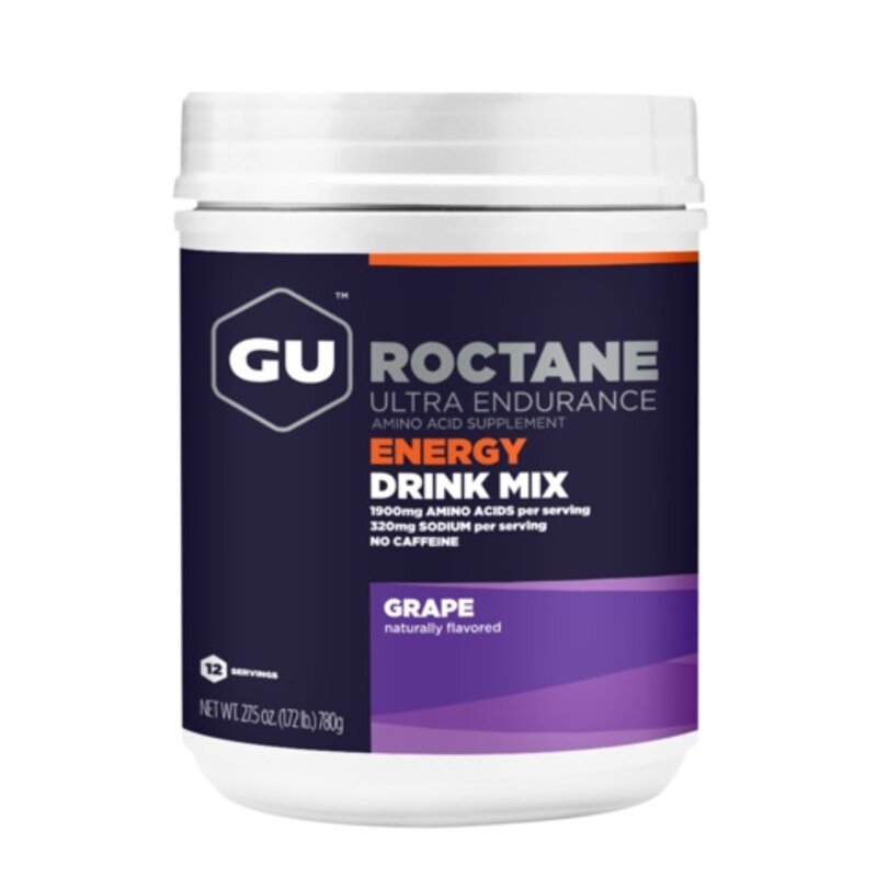 GU Energy Labs GU, Roctane Energy Drink Mix, Grape (caffeine free), 780g