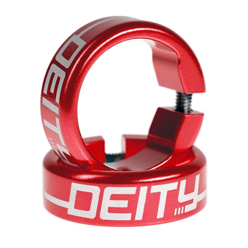 Deity DEITY GRIP CLAMP RED