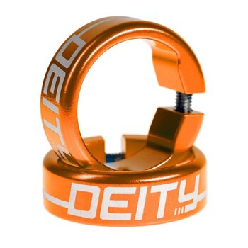 Deity DEITY GRIP CLAMP ORANGE