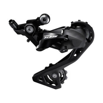 Shimano Rear_Derailleur REAR DERAILLEUR, RD-R7000, 105, GS 11-SPEED, TOP NORMAL SHADOW DESIGN, DIRECT ATTACHMENT, BLACK