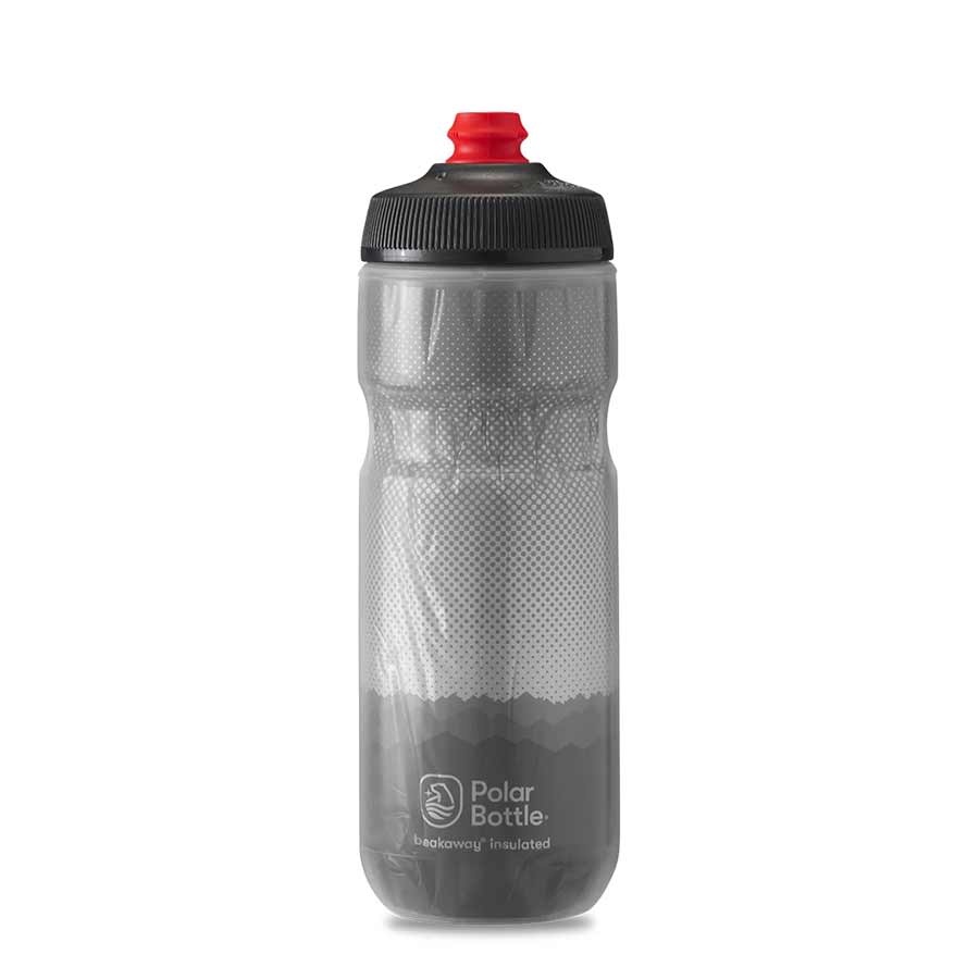 Polar POLAR INSULATED WATER BOTTLE CHARCOAL/SILVER 20 oz