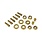 Salt SALT NUT & BOLT SET GOLD