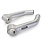 TRANZ-X TRANZ-X BAR ENDS SILVER SHORT