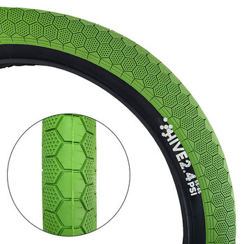 STOLEN STOLEN TIRE GREEN/BLK 20X2.4 LP