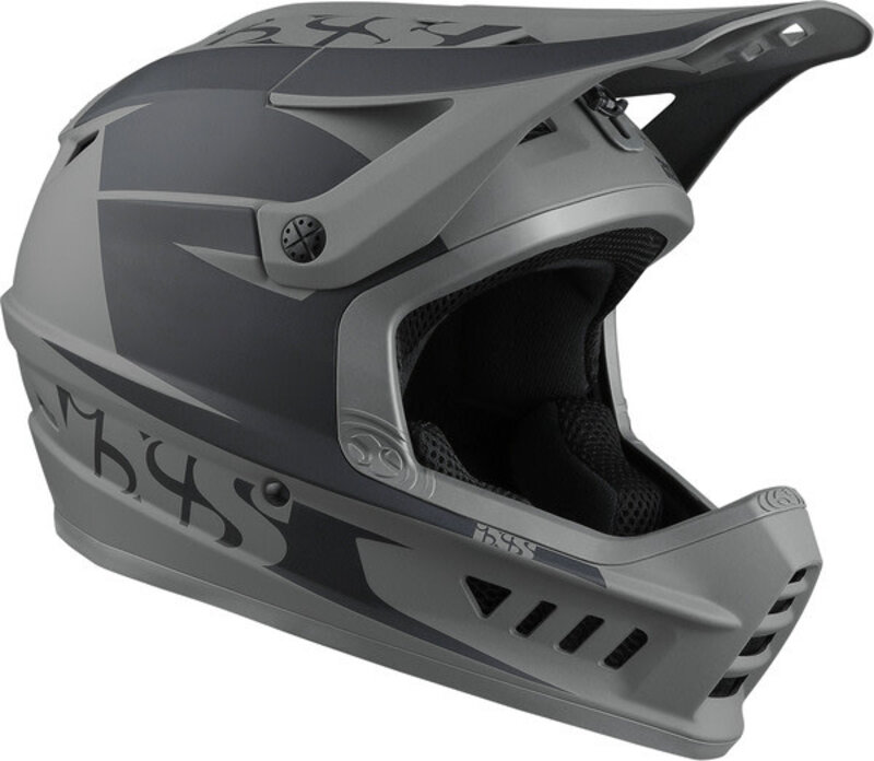 IXS IXS XACT EVO FF HMT BLK/GREY M/L