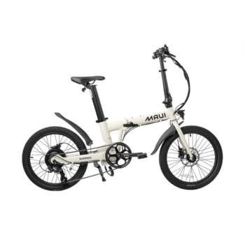 Maui Bikes MAUI SUMMER FOLDING E-BIKE WHITE
