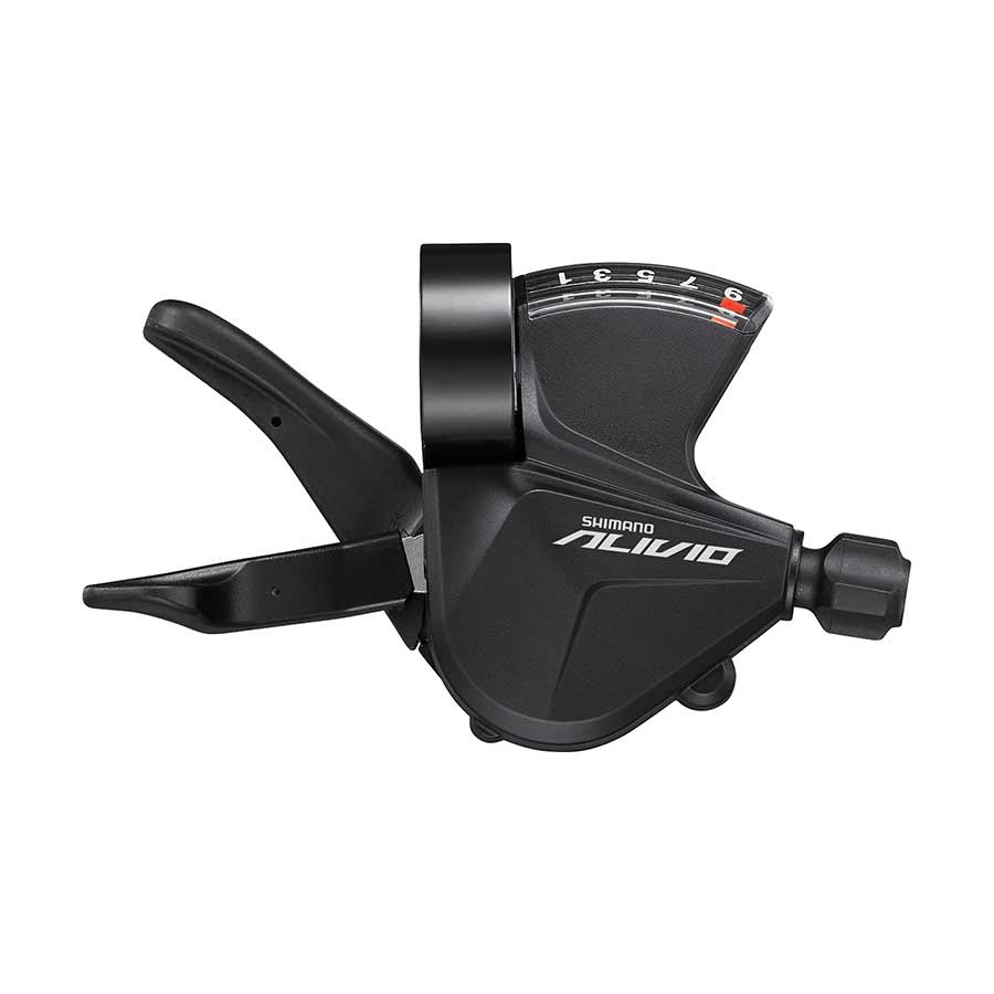 Shimano SHIFT LEVER, SL-M3100-R, ALIVIO, RIGHT, 9-SPEED RAPIDFIRE PLUS 2050MM INNER, W/ OPTICAL GEAR DISPLAY