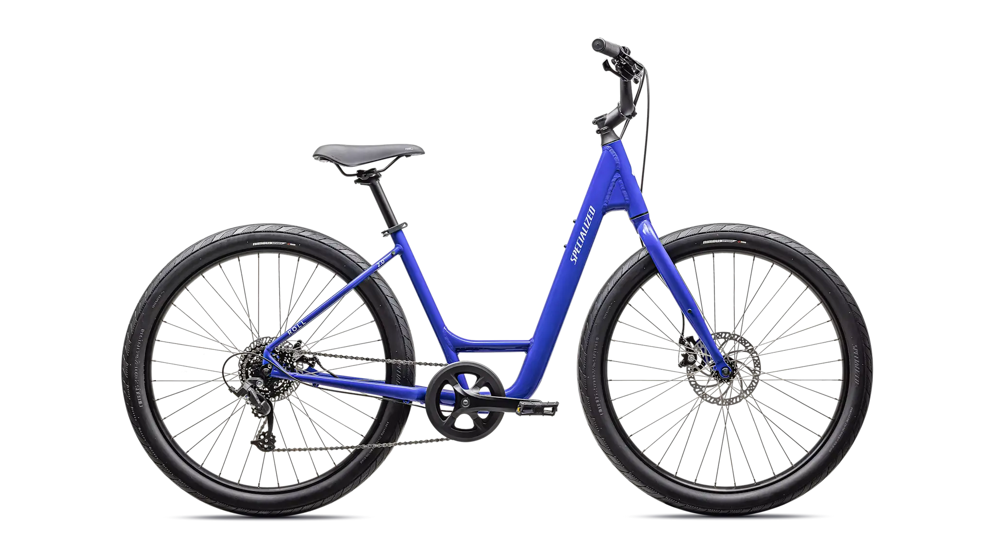 Specialized SPECIALIZED ROLL 2.0 LOW ENTRY BLUE SAPPHIRE/WHITE SMALL W/ROLL RACK