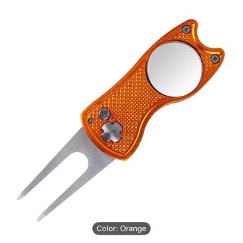 PREMIUM  FOLDING DIVOT TOOL ORANGE