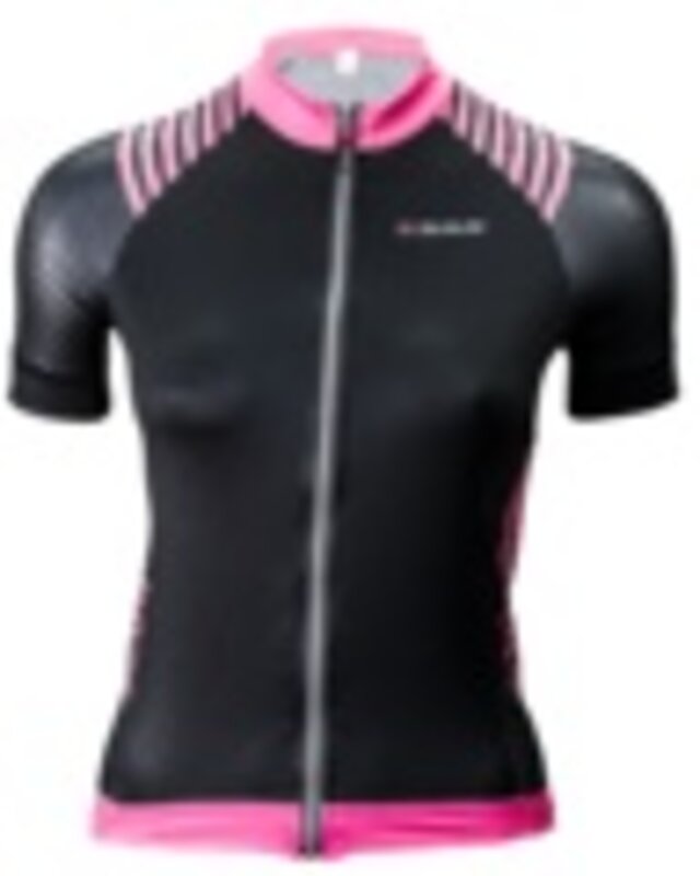 Biemme Biemme, Women's Jersey, Sharp, Black/Neon Pink