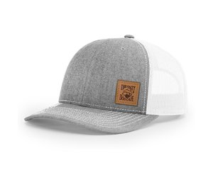 gray trucker hat