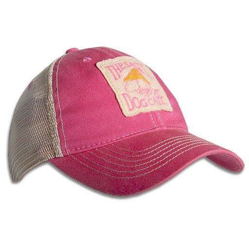dark pink hat