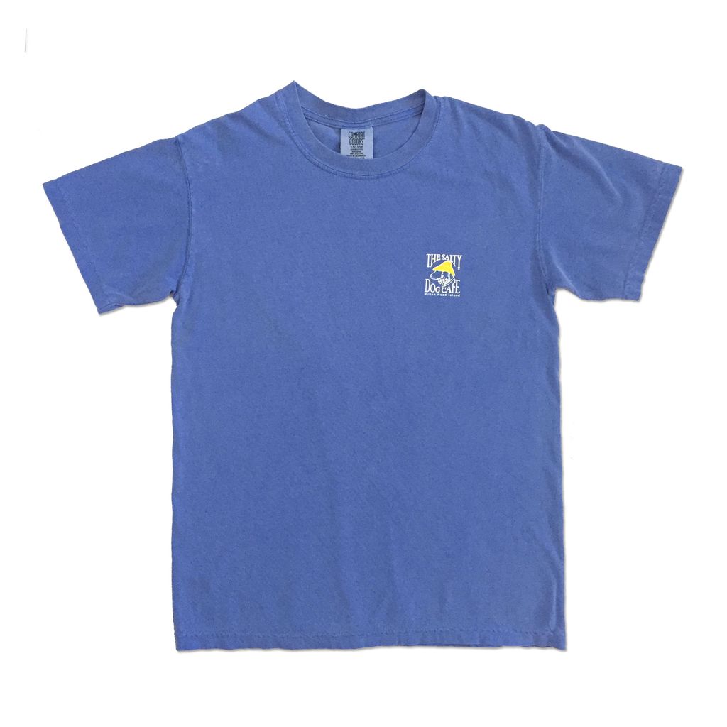 Comfort Colors Comfort Colors Short Sleeve Tee In Flo Blue The Salty Dog Inc