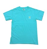Comfort Colors Short Sleeve Tee In Lagoon Blue The Salty Dog Inc