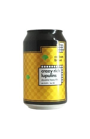 Carbon Brews Carbon Brews Crazy Rich Lupulins Double Hazy IPA