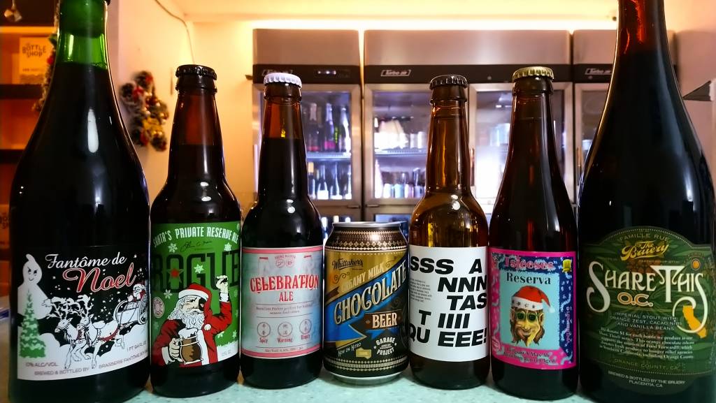 7 Days 'til Christmas! Here Are 7 Beers & 7 Spirits To Keep Your Day Merry