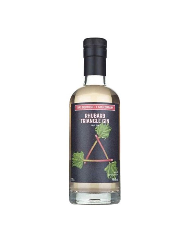 That Boutique - Y Gin Company That Boutique-Y Gin Company Rhubarb Triangle Gin with Free 6 x 1724 tonic water