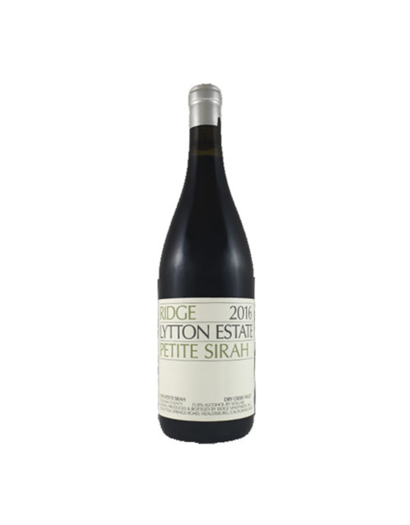 Ridge Ridge Lytton Estate Petite Sirah 2017, Dry Creek Valley, US