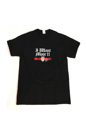Moor Moor 11 black T shirt size M