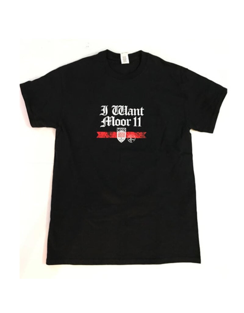 Moor Moor 11 black T shirt size M