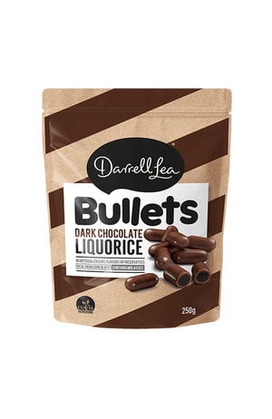 Darrell Lea Darrell Lea Dark Choc Coated Liquorice Bullets 226g