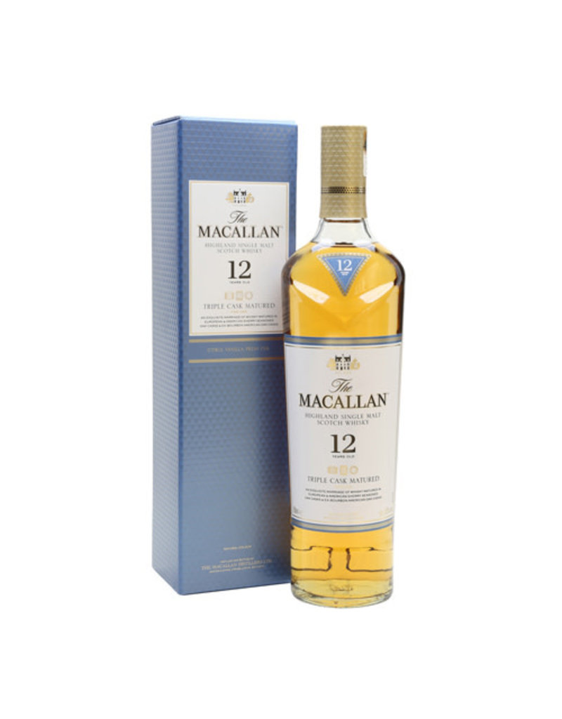 The Macallan The Macallan 12 Years Triple Cask Matured Single Malt Whisky 700ml