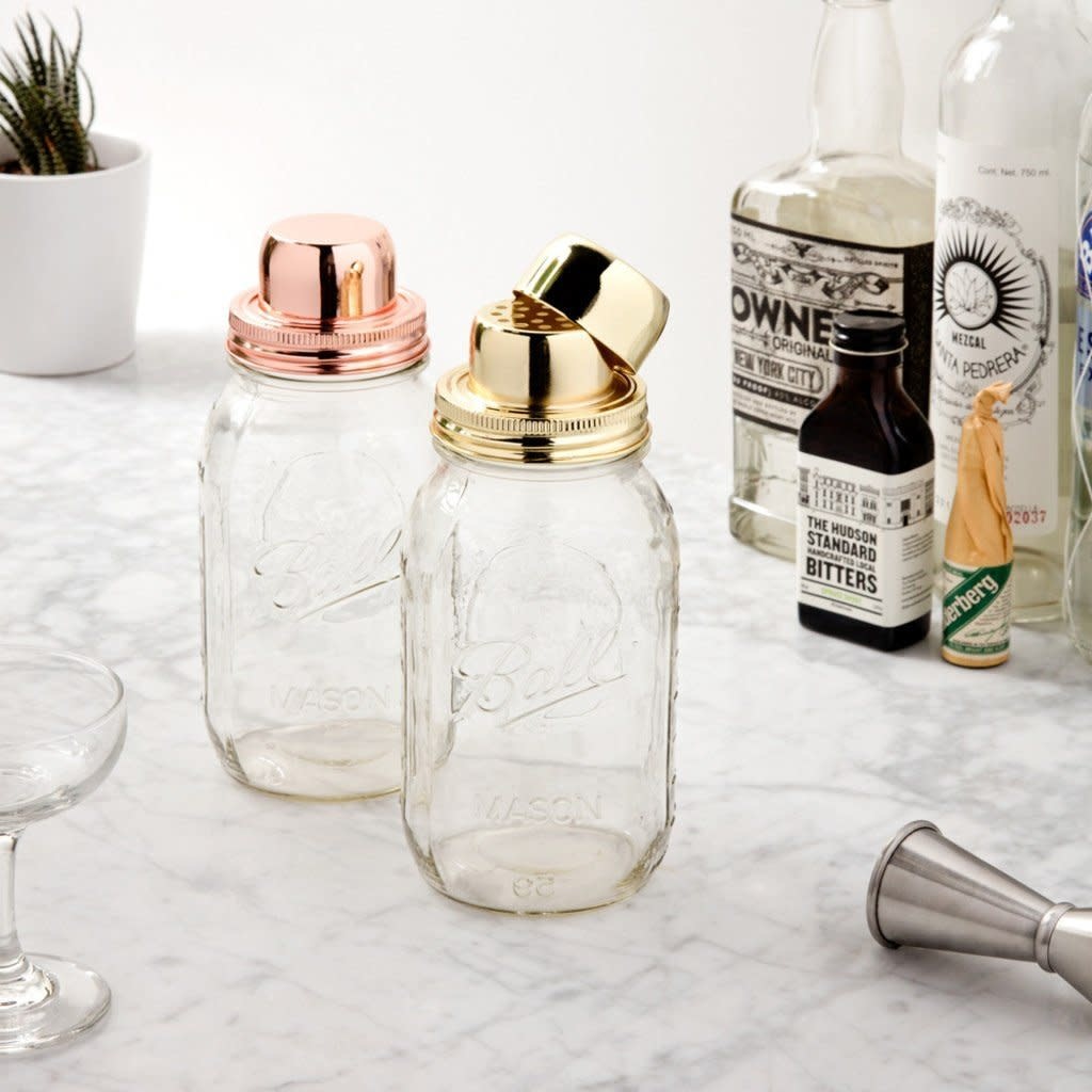 The Mason Shaker Gold 32oz The Bottle Shop