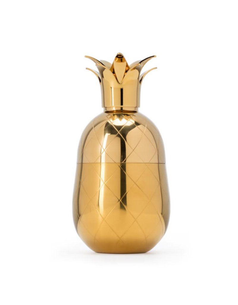 W&P Pineapple Cocktail Shaker Gold 18.5oz