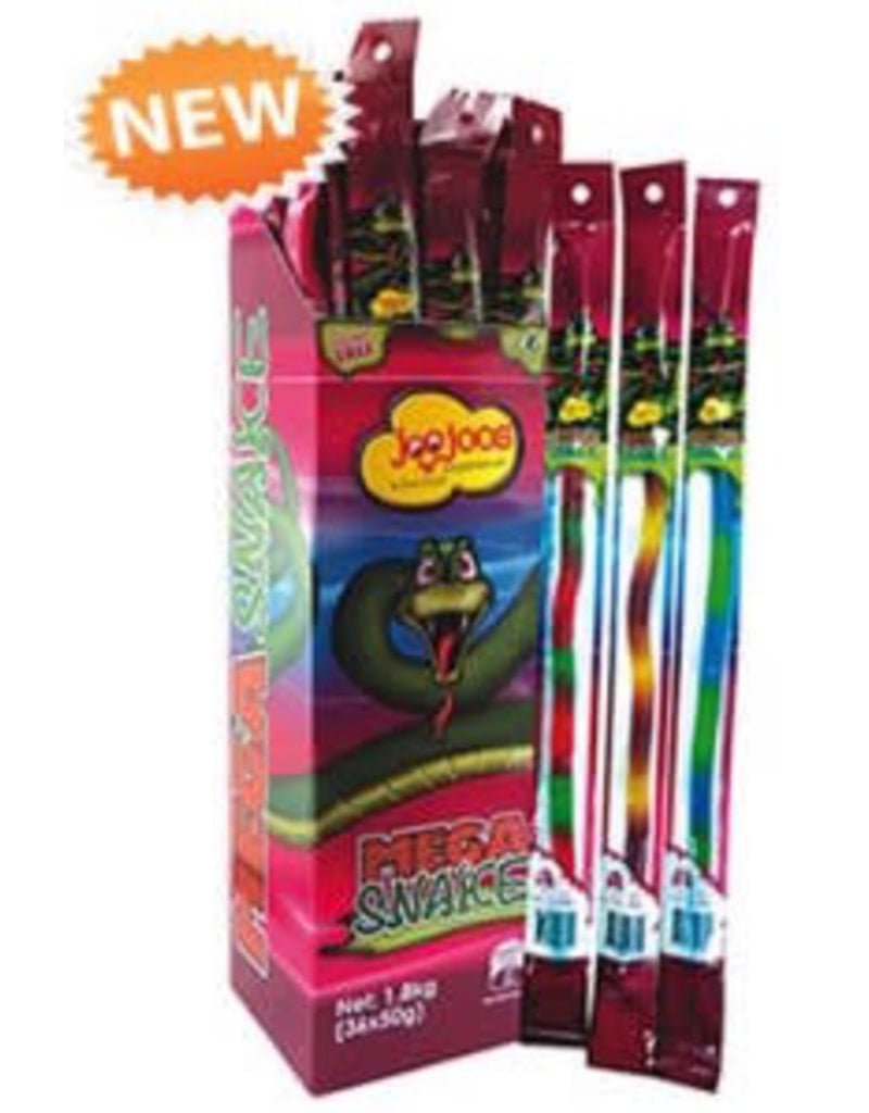 Joo Joo's Wrapped Mega Snakes 50g