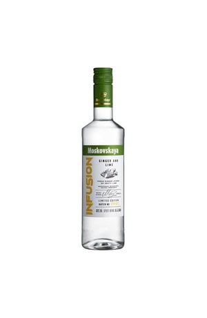 Moskovskaya Moskovskaya Infusion Ginger and Lime Vodka 500ml