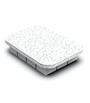 W&P Design W&P Peak Ice Works Everyday Ice Tray Speckled White 3cm x 3cm