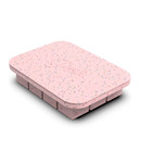 W&P Design W&P Peak Ice Works Everyday Ice Tray Speckled Pink 3cm x 3cm