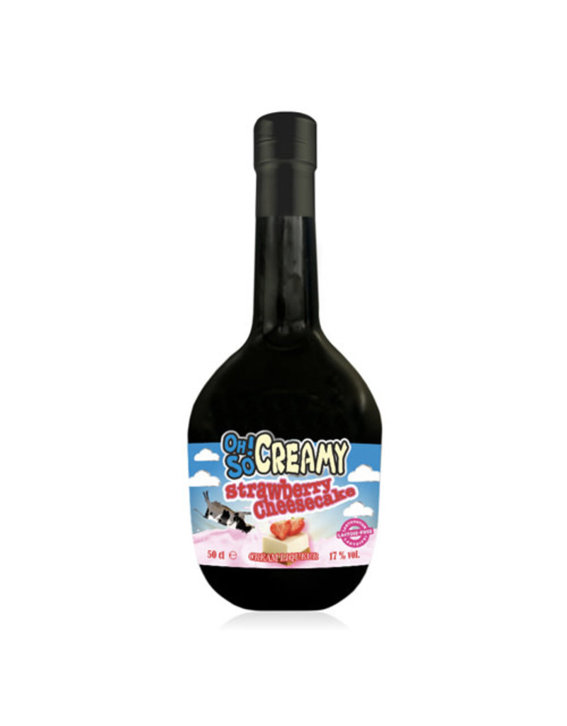 Oh! So Creamy Oh! So Creamy Strawberry Cheesecake Cream Liqueur (Lactose Free) 500ml