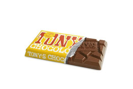 Tonys Chocolonely Tony's Chocolonely Milk Almond Honey Nougat 180g