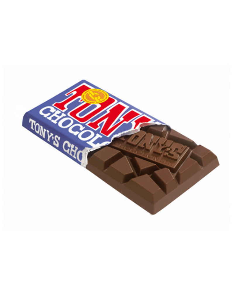 Tonys Chocolonely Tony's Chocolonely 42% Dark Milk Chocolate, Pretzel & Toffee 180g