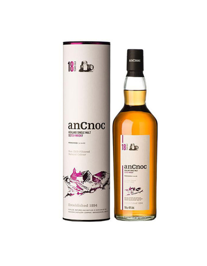 AnCnoc AnCnoc 18 Years Old Single Malt Scotch Whisky, Highland