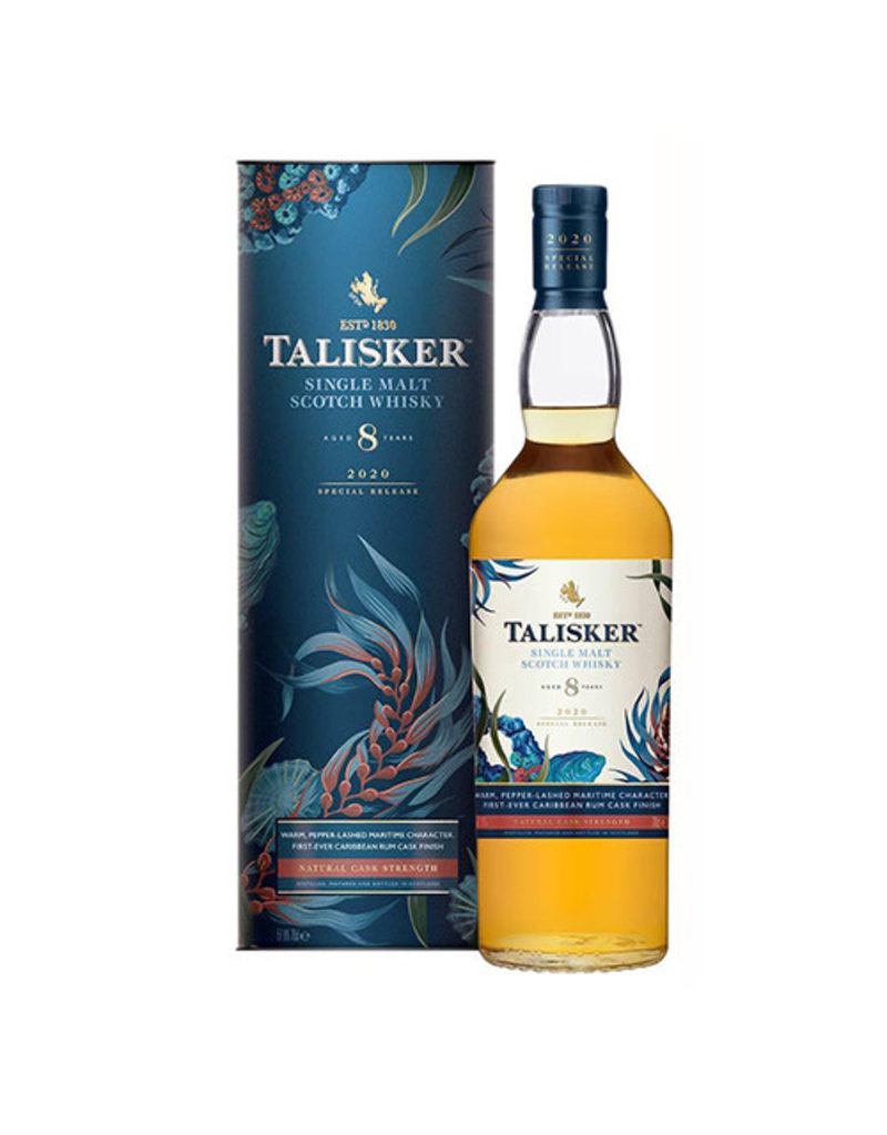 Talisker Talisker 8 Years Old Cask Strength Diageo Special Release 2020 Single Malt Scotch Whisky, Island 700ml