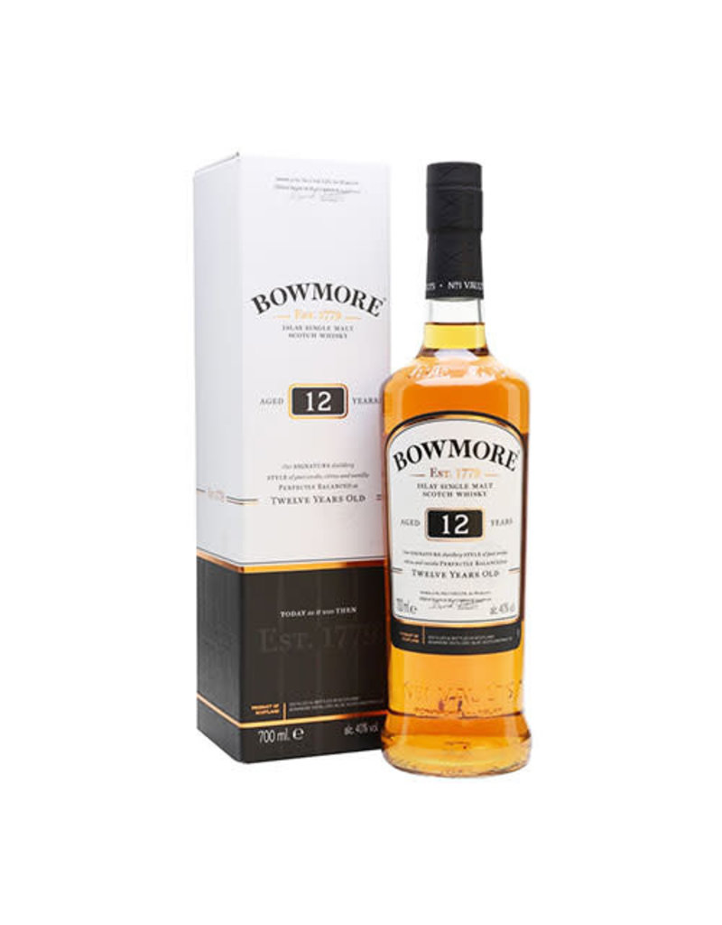 Bowmore Bowmore 12 Year Old Single Malt Whisky, Islay 700ml