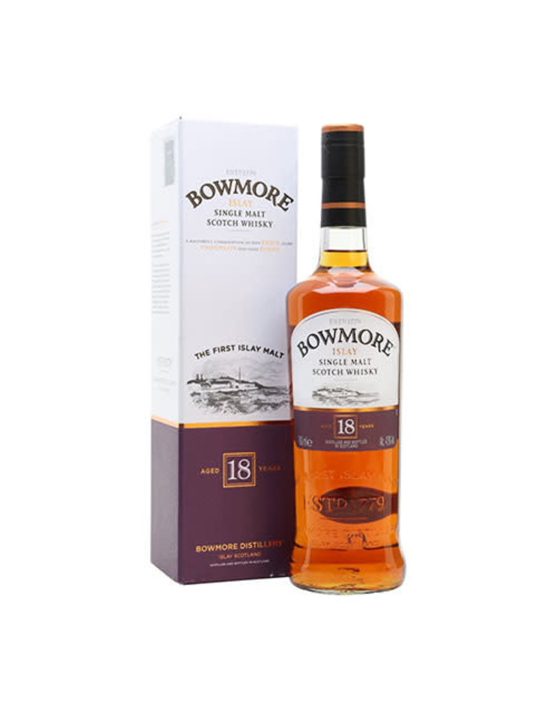 Bowmore Bowmore 18 Year Old Deep and Complex Single Malt Whisky, Islay
