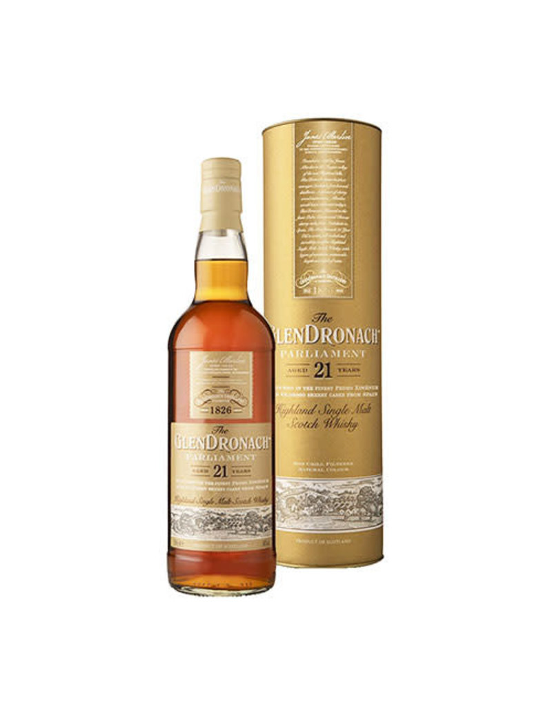 GlenDronach Glendronach 21 Years Old Single Malt Scotch Whisky, Highland