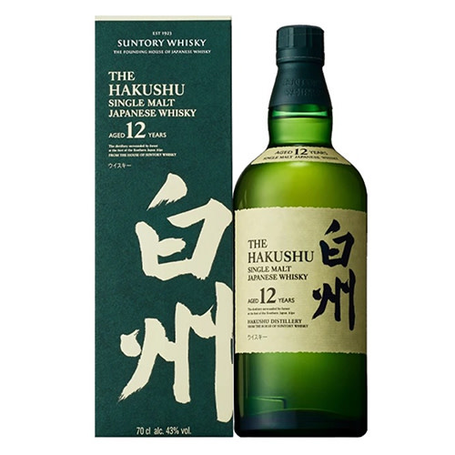 Suntory Hakushu 12 Years Old Single Malt Japanese Whisky - The