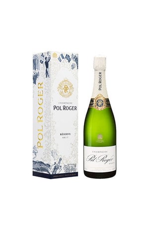 Pol Roger Pol Roger Brut Reserve NV, Champagne with Gift Box, France