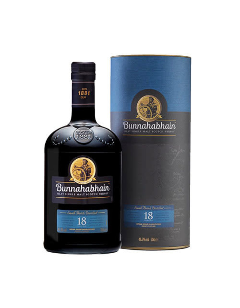 Bunnahabhain Bunnahabhain 18 years old Single Malt Scotch Whisky, Islay 700ml