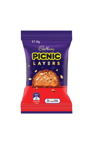 Cadbury Picnic Layers 34g