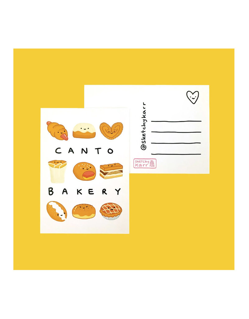 Sketchykarr Sketchykarr Canto Bakery Postcard