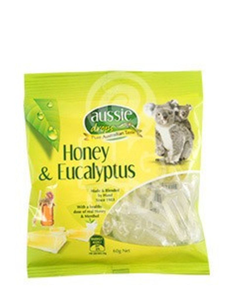 Aussie Aussie Drop Eucalyptus & Honey 50g