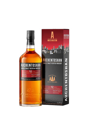 Auchentoshan Auchentoshan 12 years Single Malt Whisky, Lowland, Scotland.