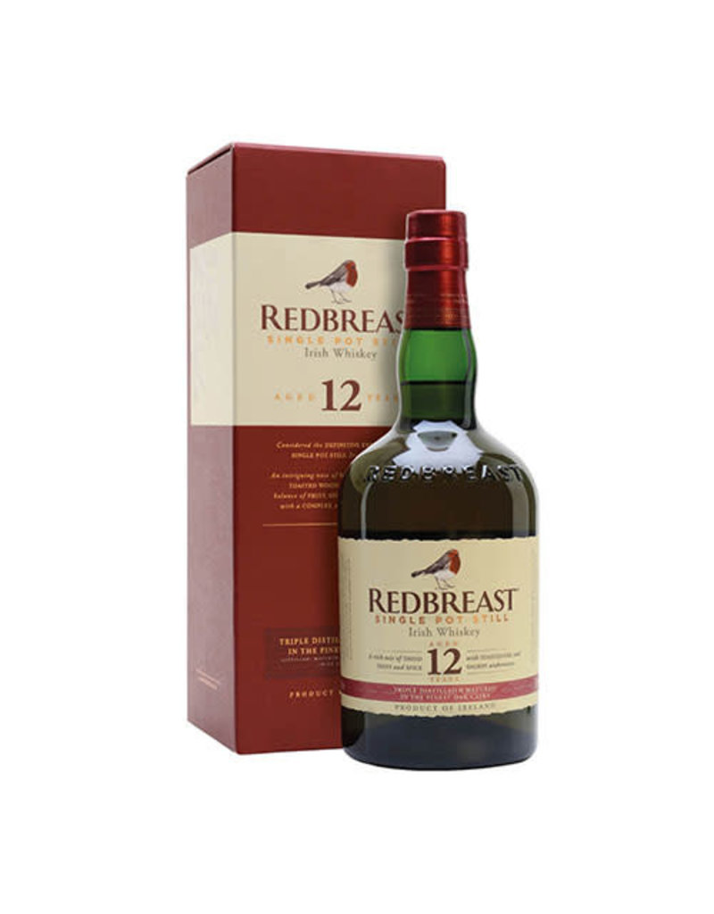Redbreast Redbreast 12 Years Old Single Pot Still Irish Whisky 700ml